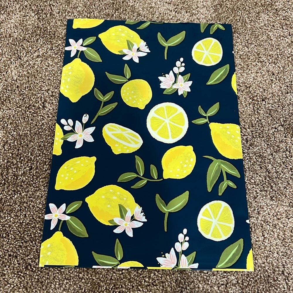 Set of 15 Summer Lemon 10x13 and Pink 6x9 Polymailer - Picture 4 of 6